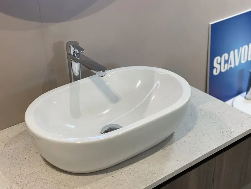 Mobile bagno in laminato modello Rivo di Scavolini bathrooms a prezzo scontato