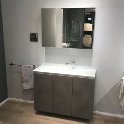 Mobile bagno in laminato modello Arredo bagno scavolini tratto scontato di Scavolini in Offerta Outlet