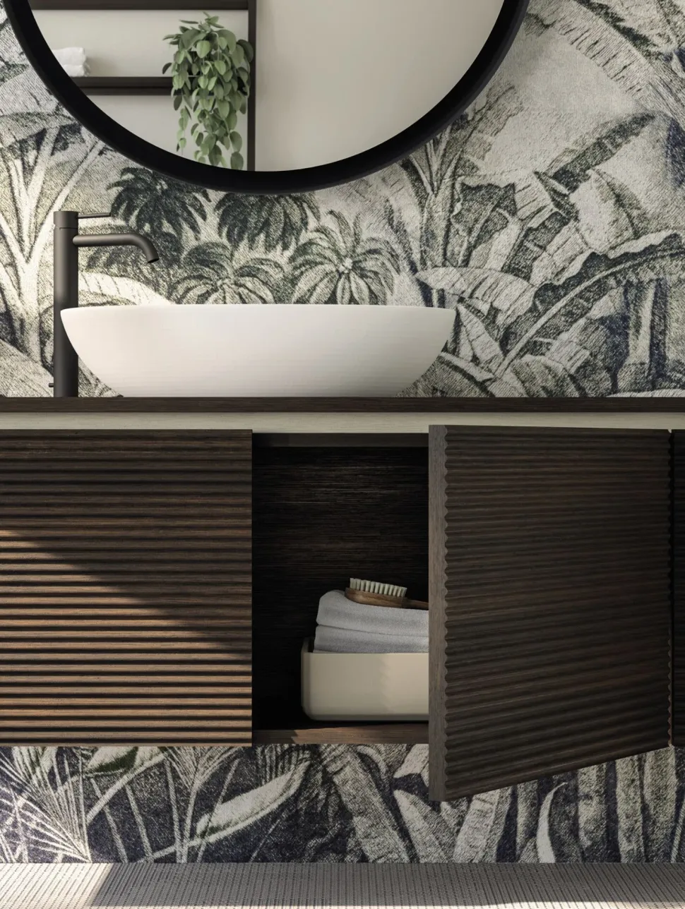 Mobile Bagno in Legno di Devina nais a prezzi outlet