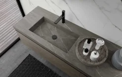 Mobile bagno in legno modello M3 system 311 di Baxar in Offerta Outlet