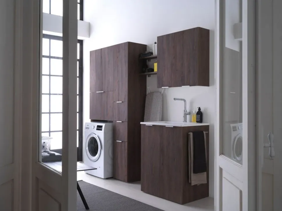 Mobile bagno Lavanderia Kandy 02 Ideagroup a prezzi outlet