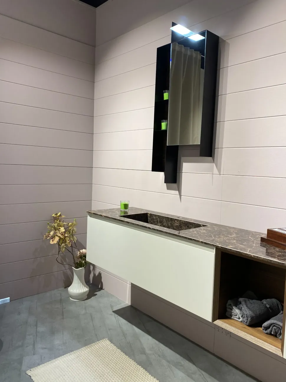 Mobile bagno moderno Bagno di Baxar in OFFERTA OUTLET - 35%