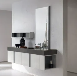 Mobile bagno moderno Corian 156 di Artigianale in OFFERTA OUTLET - 26%