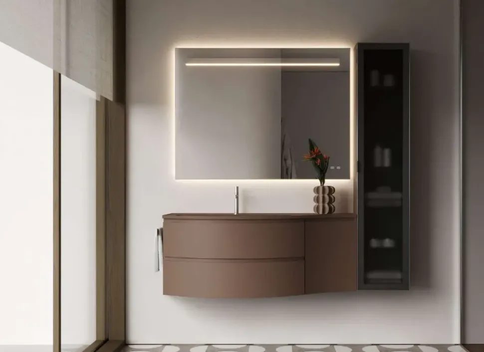 Mobile Bagno Moderno di Ideagroup modello Seventy form 24