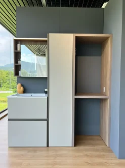 Mobile bagno moderno Laundry di Idealbagni in OFFERTA OUTLET - 40%