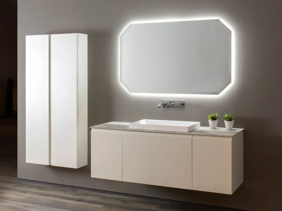 Mobile bagno moderno N69 - atlantic outlet di Diotti.com in OFFERTA OUTLET - 48%