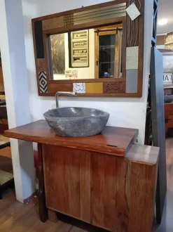 Mobile bagno Nuovi mondi collection Mobile bagno design carribe  IN OFFERTA OUTLET