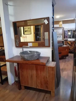 Mobile bagno Nuovi mondi collection Mobile bagno design carribe  IN OFFERTA OUTLET