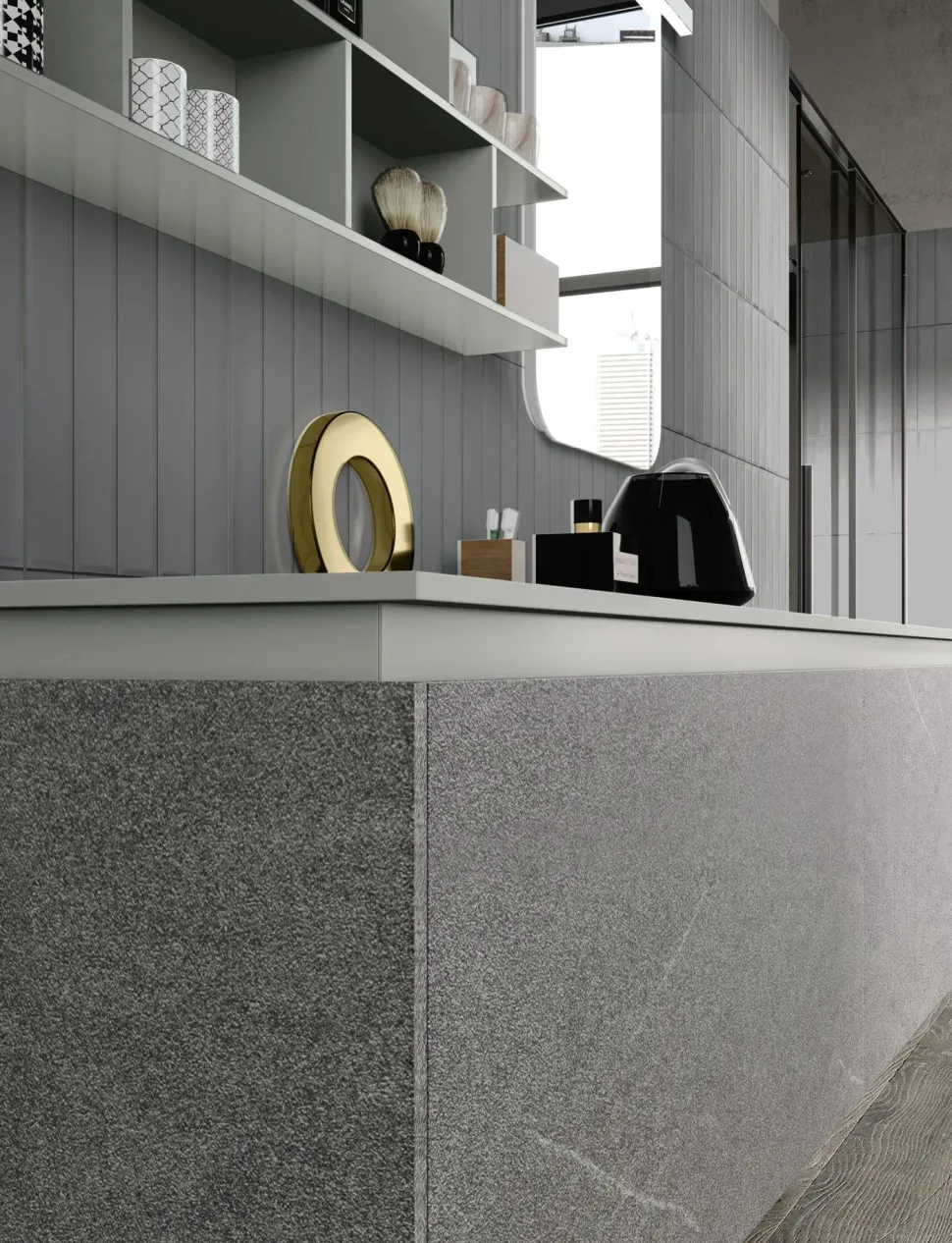 Mobile bagno Sospeso Bagno 13 system m2 Baxar a prezzo ribassato