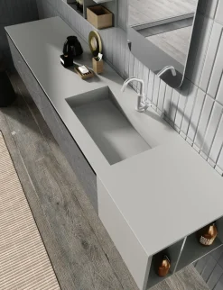 Mobile bagno Sospeso Bagno 13 system m2 Baxar a prezzo ribassato