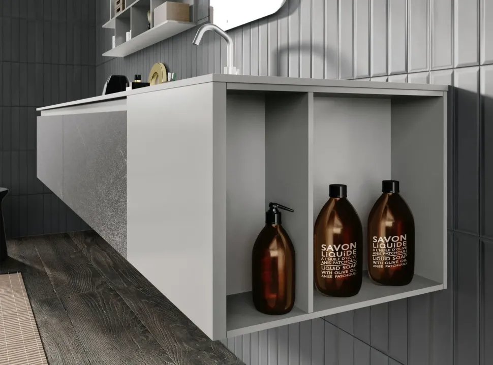 Mobile bagno Sospeso Bagno 13 system m2 Baxar a prezzo ribassato