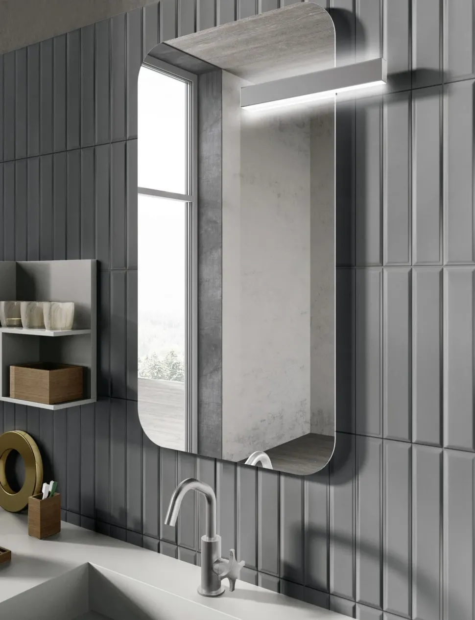 Mobile bagno Sospeso Bagno 13 system m2 Baxar a prezzo ribassato