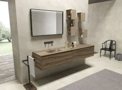 Mobile bagno Sospeso Bagno 07 system m2 Baxar a prezzo ribassato