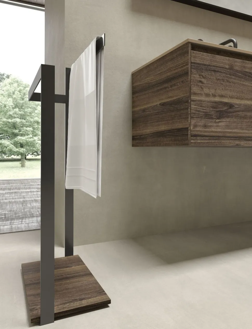 Mobile bagno Sospeso Bagno 07 system m2 Baxar a prezzo ribassato