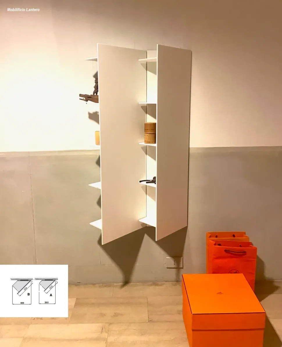 Mobile bagno Sospeso Ct line contenitori a parete Boffi in offerta