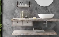 Mobile bagno Sospeso Life 03 Legnobagno a prezzo ribassato