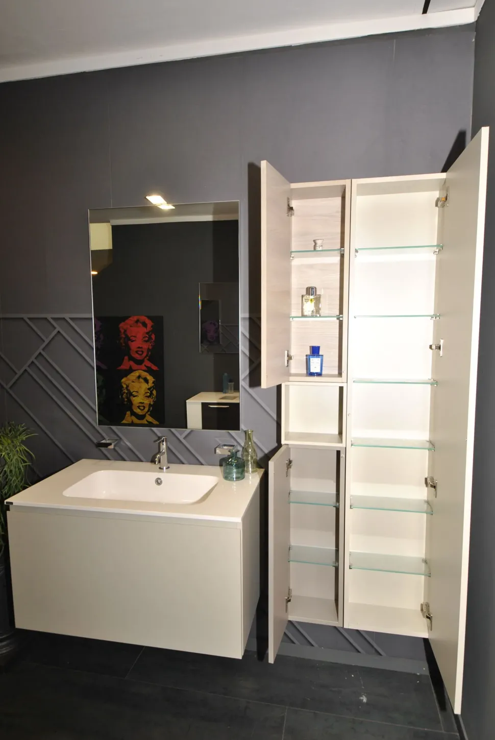 Mobile bagno Sospeso Rivo Scavolini bathrooms a prezzi outlet