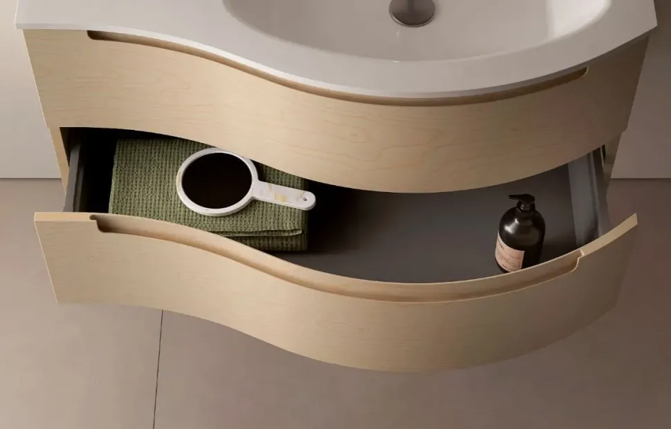 Mobile bagno Sospeso Stratos multistrato os13 Compab a prezzo scontato