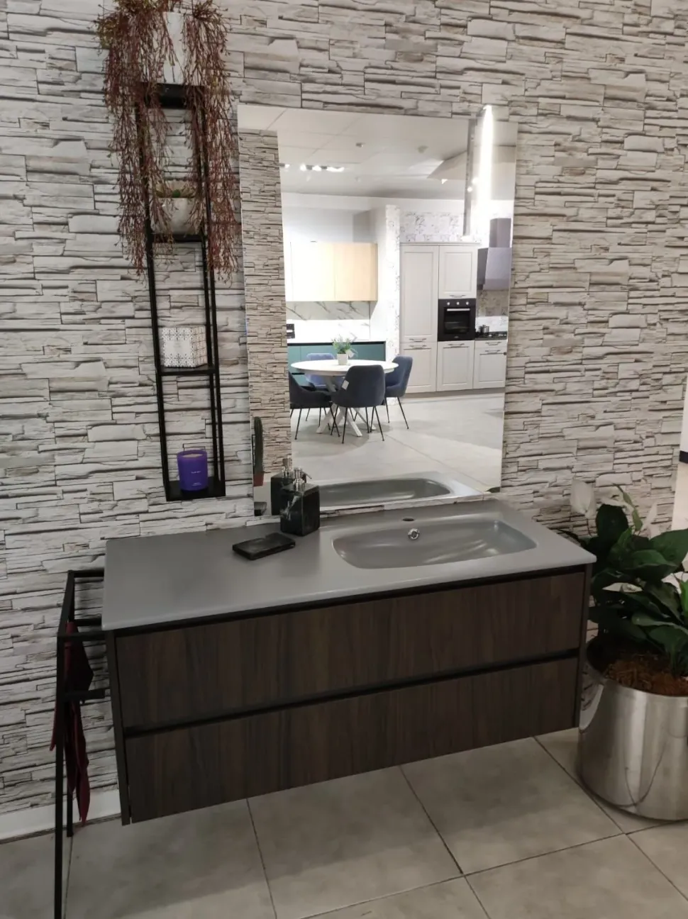 Mobile bagno Sospeso Swing bmt Collezione esclusiva scontato - 58%