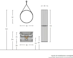 Mobile bagno Sospeso Verso 02 Legnobagno scontato - 50%