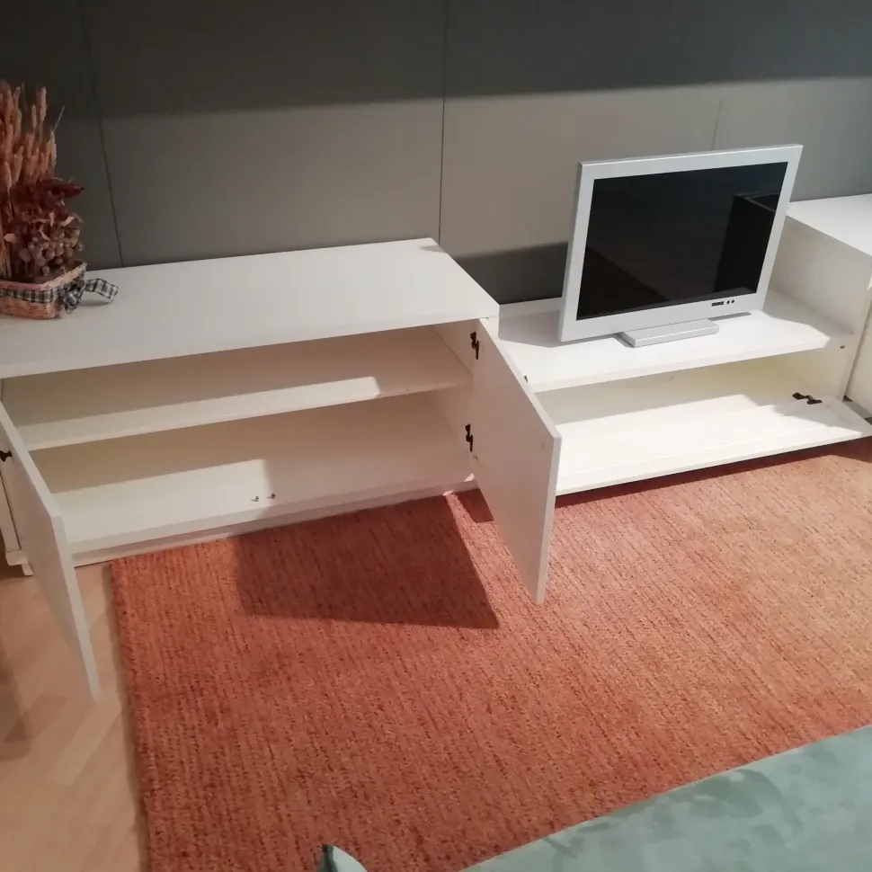 Mobile componibile Ambienti bassanoambienti bassano in laccato opaco Domino a prezzo Outlet