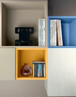 Mobile componibile Cmp_2047 Artigianale con un ribasso esclusivo