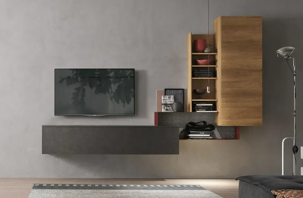 Mobile componibile Tomasella A073 SCONTO IMPERDIBILE