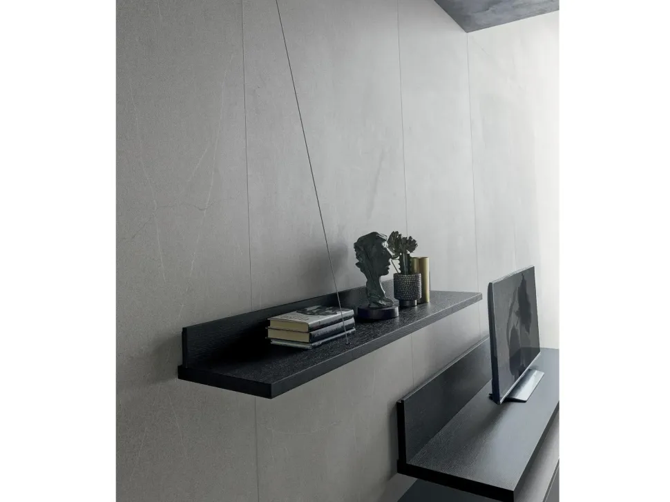 Mobile componibile Tomasella in laminato materico in Offerta Outlet