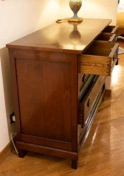 Mobile d'antiquariato modello Como'piu' 2 comodini ciliegio massello a PREZZO SCONTATO