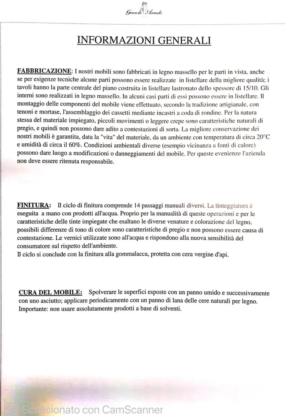 Mobile d'antiquariato modello Como'piu' 2 comodini ciliegio massello a PREZZO SCONTATO