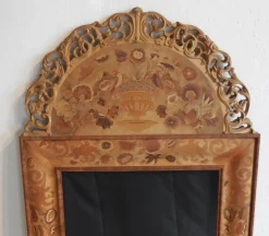 Mobile di Antiquariato in stile neoclassico Specchiera intarsiata bois de rose in Offerta Outlet