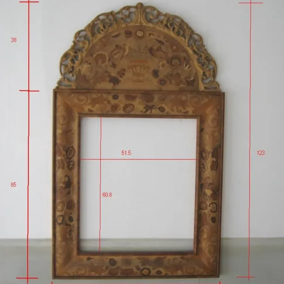 Mobile di Antiquariato in stile neoclassico Specchiera intarsiata bois de rose in Offerta Outlet