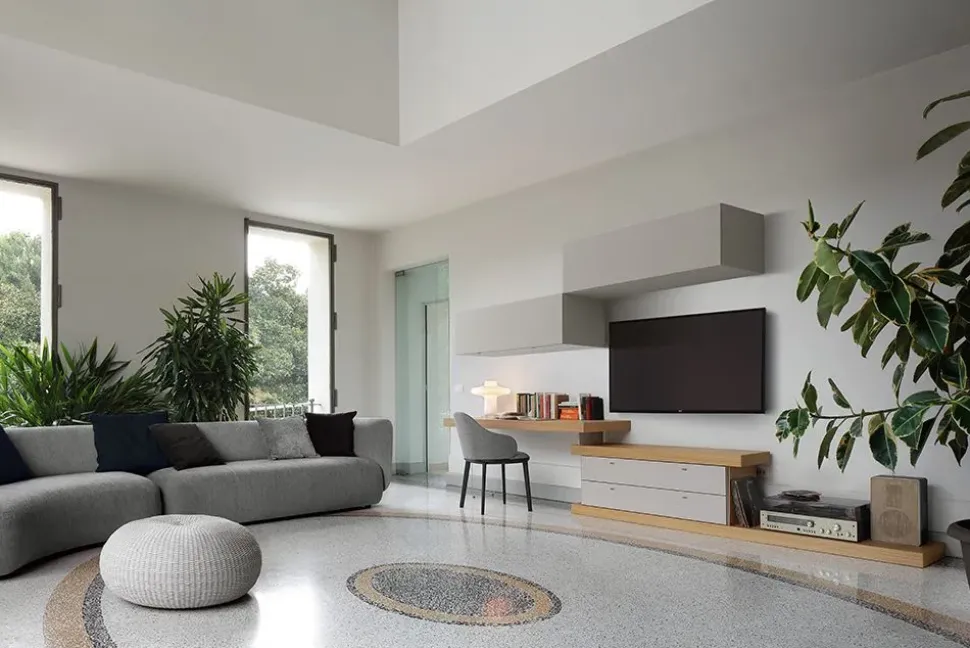 Mobile F2/fusion line 340 con pensili di Forme’s: richiedi il prezzo riservato