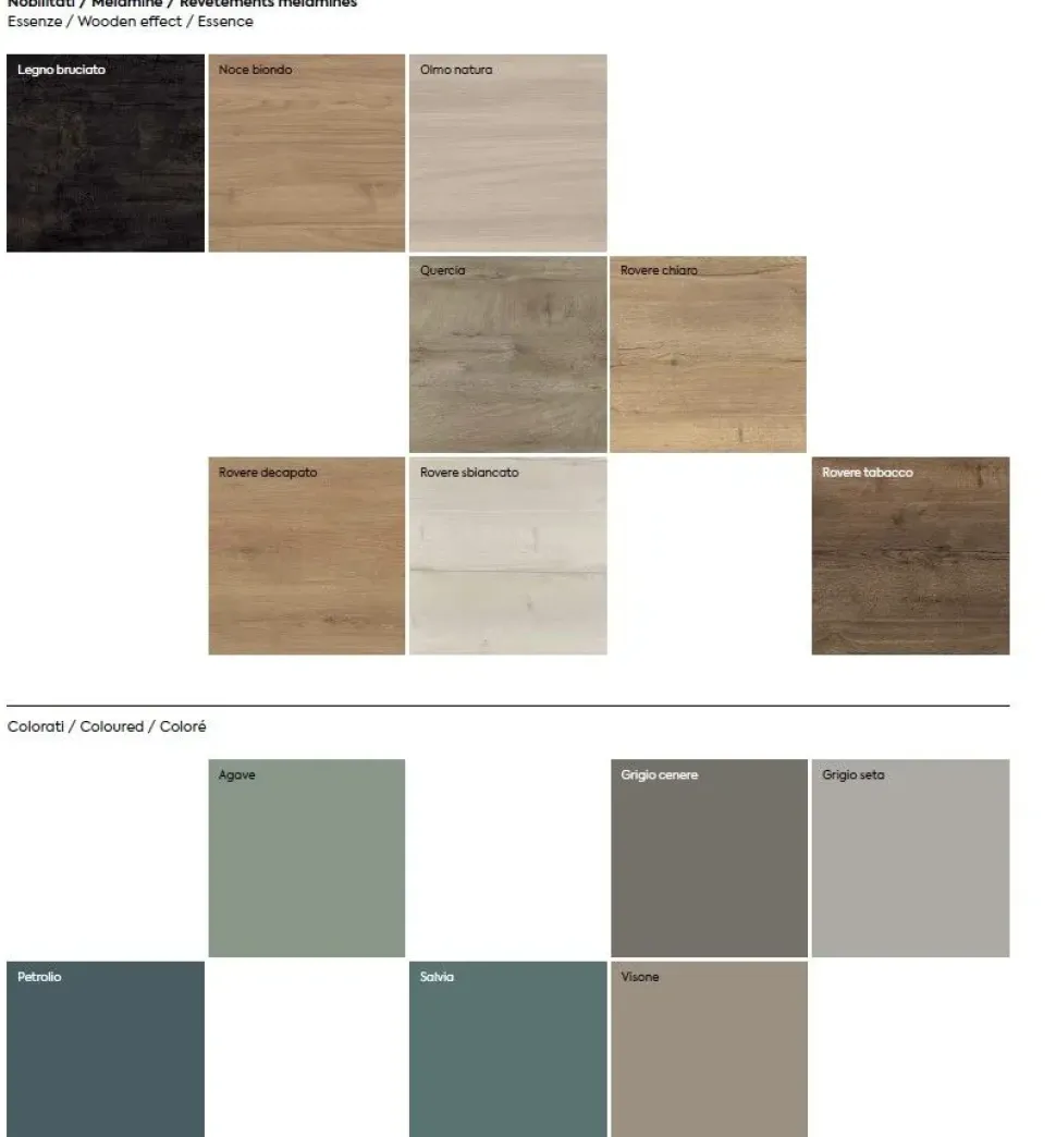 Mobile ingresso A terra modello Ingresso con parete attrezzata di Imab