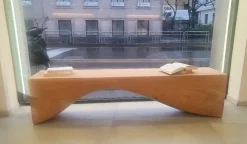 Mobile ingresso Curve bench Riva 1920 in stile design a prezzo scontato