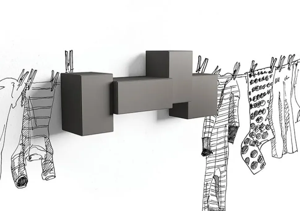 Mobile ingresso design Sospeso Little italy di Minotti scontato