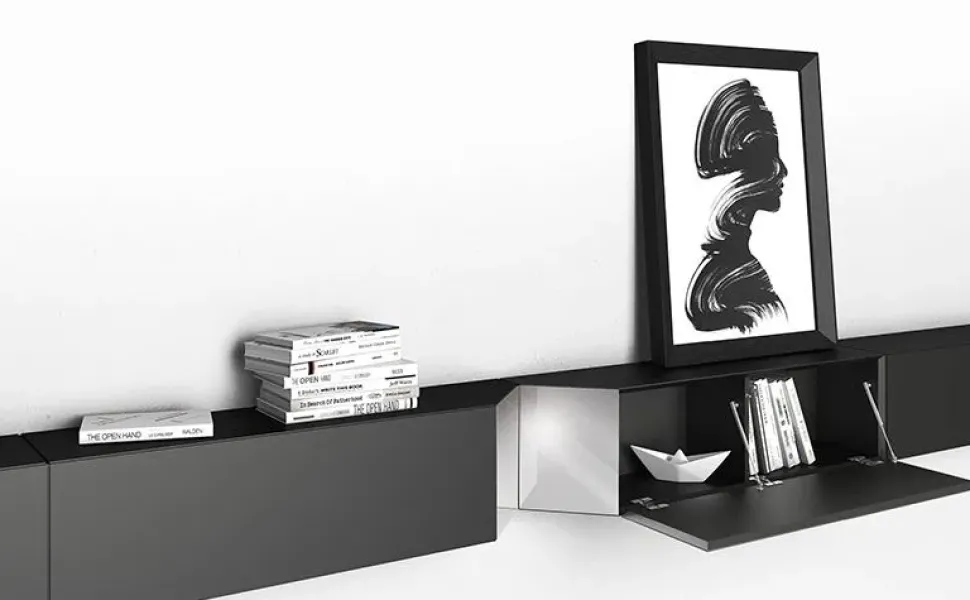 Mobile ingresso design Sospeso Canto di Minotti scontato