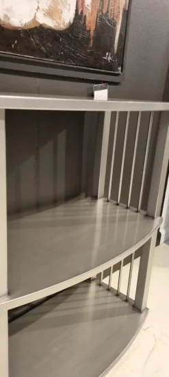 Mobile ingresso Etagere grigio Artigianale in stile classico a prezzo ribassato