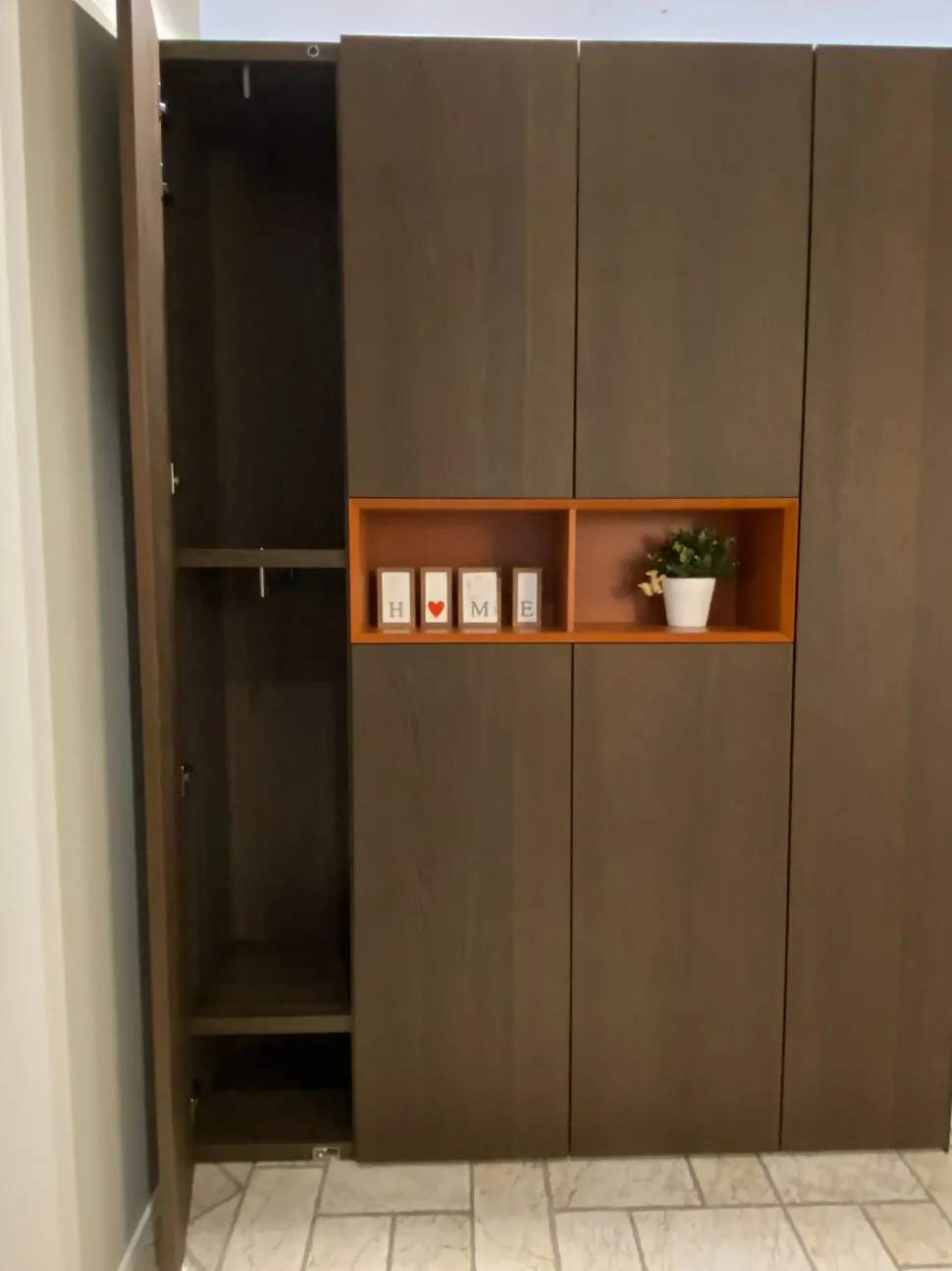 Mobile ingresso modello Armadio ingresso plana di Pianca in OFFERTA OUTLET