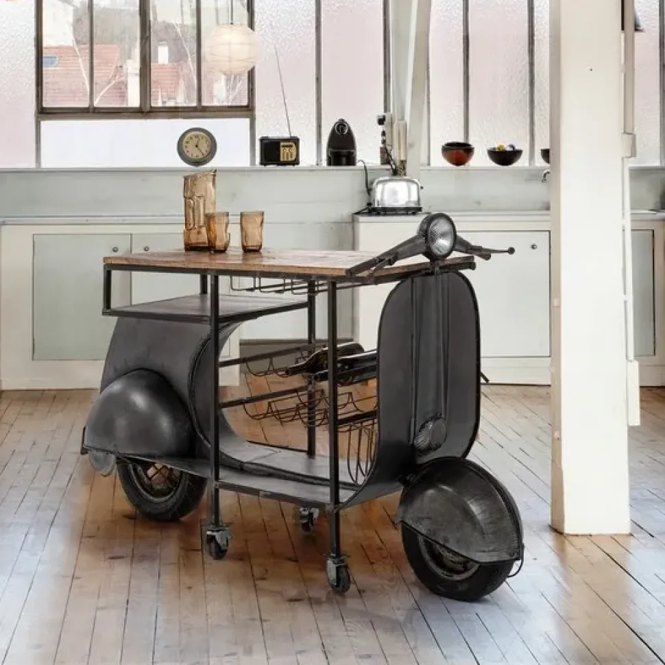 Mobile ingresso modello Consolle bar vespa design di Bizzotto a prezzo ribassato