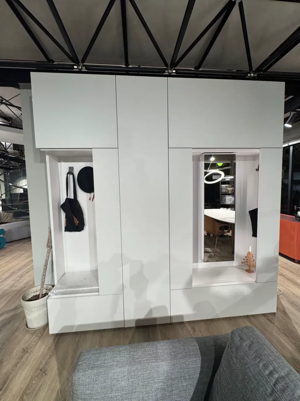 Mobile ingresso modello Roomy moderno di Caccaro a prezzo ribassato