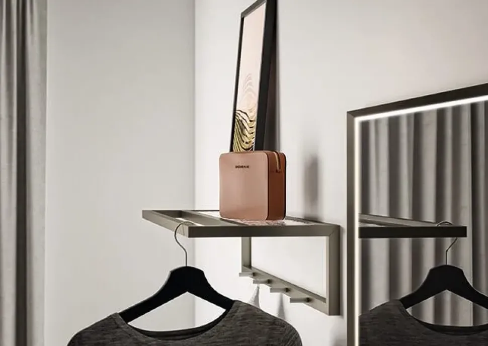 Mobile ingresso Serie domì composizione 3 Birex in stile moderno a prezzo ribassato