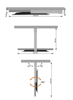 Mobile modello Full 360 porta tv di Astor mobili in Offerta Outlet