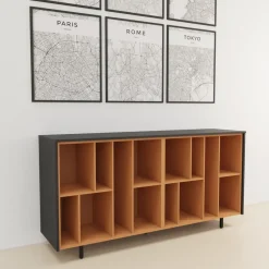 Mobile modello Sigma h93 a giorno in legno ad un prezzo davvero conveniente