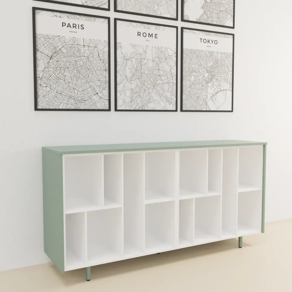 Mobile modello Sigma h93 a giorno in legno ad un prezzo davvero conveniente