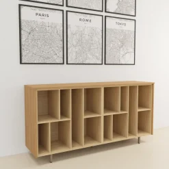 Mobile modello Sigma h93 a giorno in legno ad un prezzo davvero conveniente