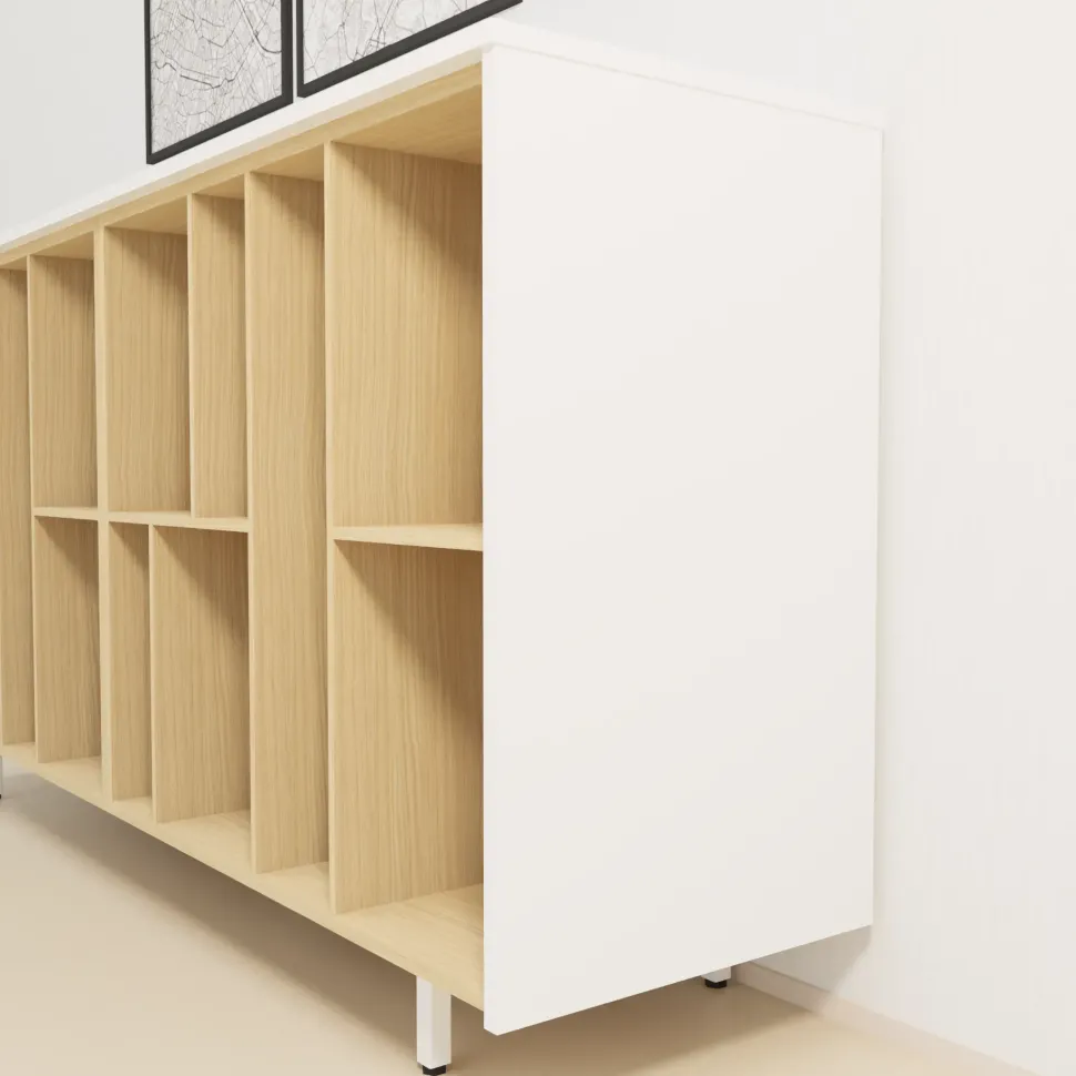 Mobile modello Sigma h93 a giorno in legno ad un prezzo davvero conveniente