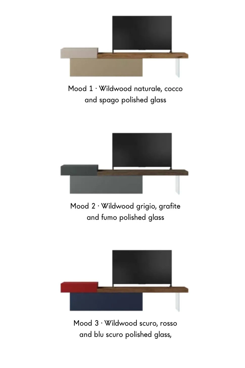 Mobile modello Tv unit 0514 porta tv di Lago in Offerta Outlet