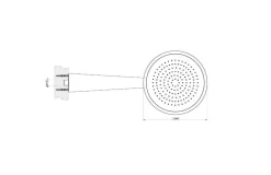 Mobile per il bagno Gessi Cono soffione anticalcare a parete, orientabile, finitura cromo 45151 031 completo di braccio doccia a prezzi outlet