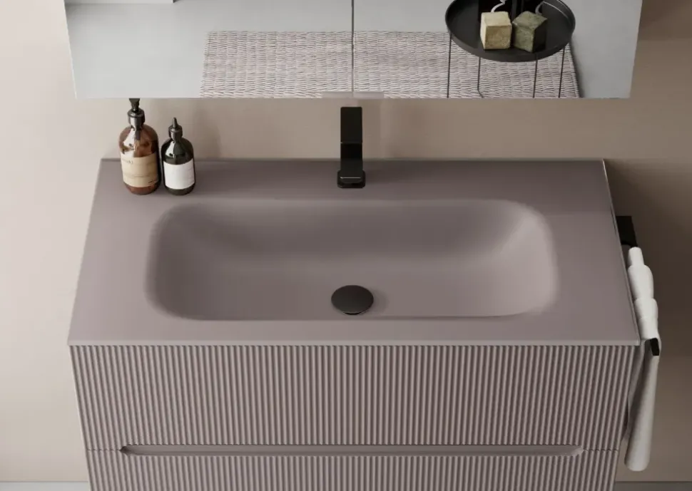 Mobile per il bagno Ideagroup Smyle01 con forte sconto